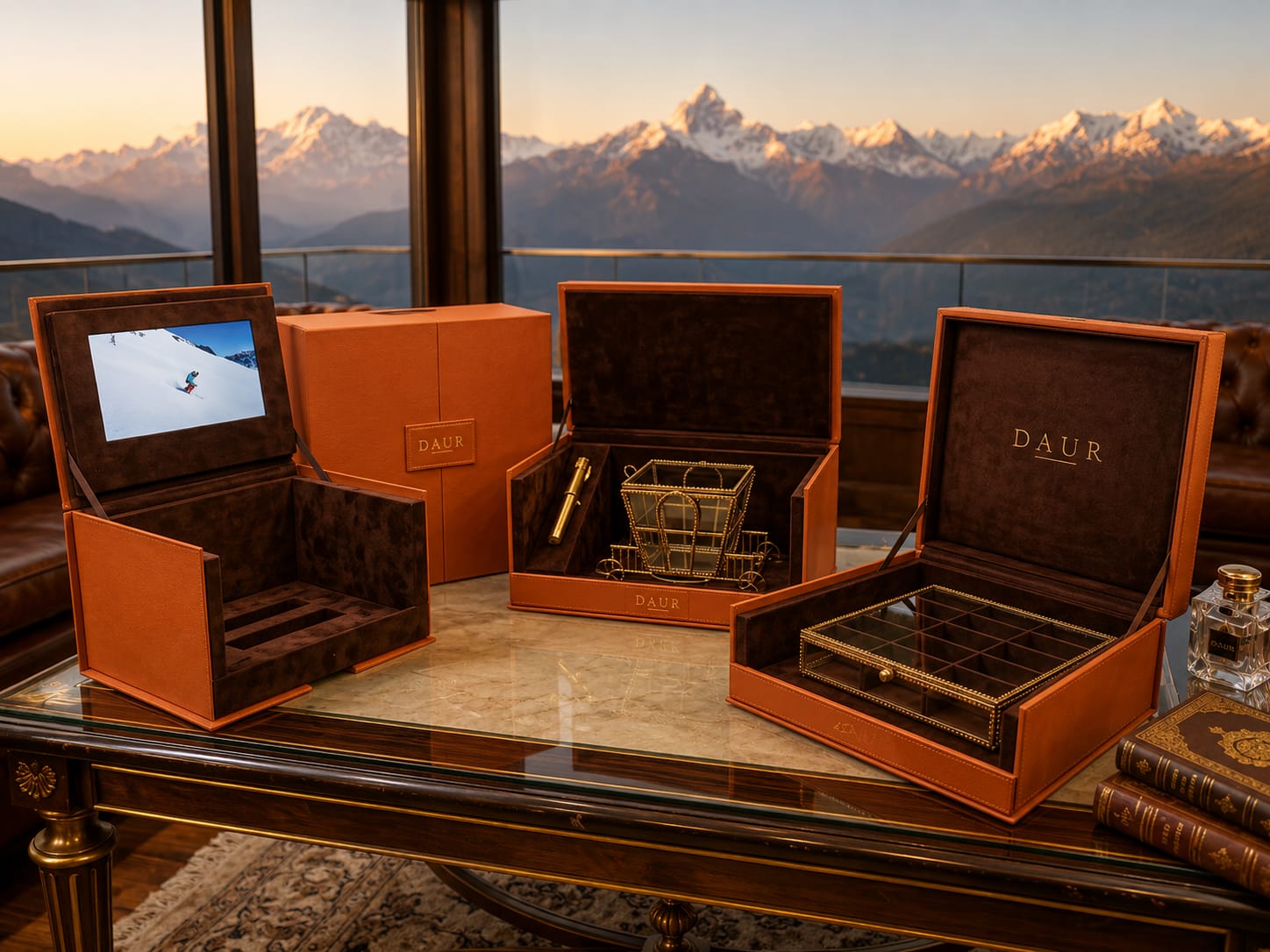 Date presentation box